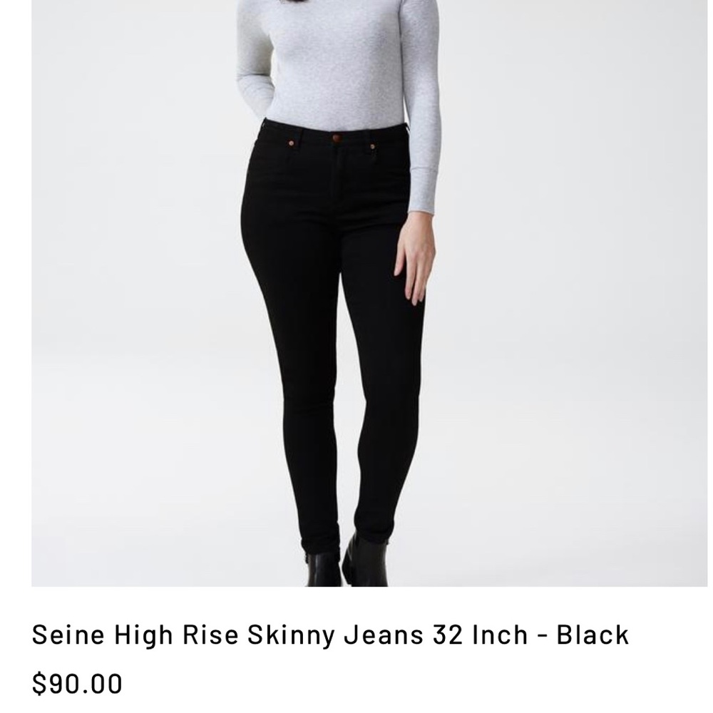 Universal Standard Seine High Rise Skinny Jeans